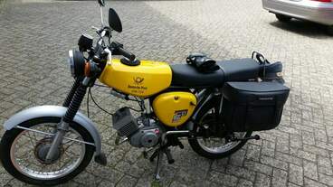 SIMSON S51 B2-4 Baujahr 1981 der DDR Deutsche Post (Fernmeldedienst)    1.