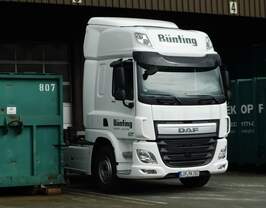 DAF CF 400, gesehen in einem Gewerbegebiet in Detmold