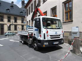Iveco EuroCargo 75e14 Kipper der Stadt Fulda.