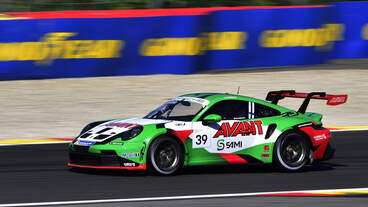 39 Jani KÄKELÄ, Porsche Carrera Cup Benelux 2025, gefahren wird mit dem Porsche 911 Cup GT3 (Type 992),  im Rahmenprogram am 10.
