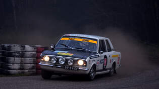 Ford Cortina GT MK2, Meijers Leon und Korsten Oscar, Vorausfahrzeug der ADAC Rallye Kln-Ahrweiler.