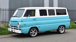 1966 Dodge A100, US Car´s und Hodrod Treffen in Eygelshoven NL.