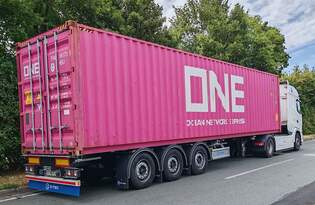 =DAF XG-Sattelzug von LHRSEN-Transporte rastet im Juli 2025 an der A 7