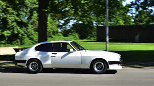 Ford Capri II , mitgezogen am 1.