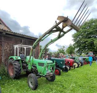 =Deutz, beim Ortsjubilum 1000 Jahre Groenbach im Juni 2025