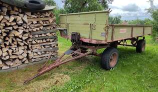 =BERGMANN-Anhnger, gesehen beim Ortsjubilum 1000 Jahre Groenbach im Juni 2025