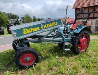 =Eicher Kombi, gesehen beim Ortsjubilum 1000 Jahre Groenbach im Juni 2025