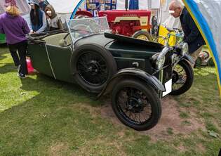 BSA TW32-1 V-Twin Threewheeler.
