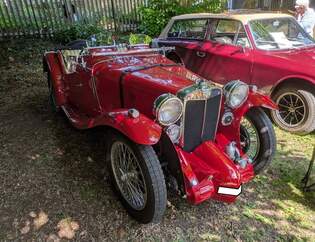 MG PA Roadster, gebaut in den Jahren 1934 und 1935.