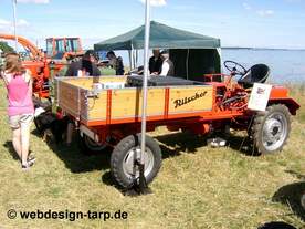 Ritscher 517 G Multitrac, 17 PS, Bj 1955  gesichtet auf Oldtimertreffen in Habernis / Ostsee am 15.06.2014
