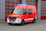 Feuerwehr Langenselbold Mercedes Benz Sprinter 319 ELW (Florian Langenselbold 1-11-1) am 19.10.25 bei einen Fototermin.