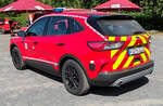 =Ford Kuga als Kommandowagen der Feuerwehr HNFELD steht auf dem Ausstellungsgelnde anl.