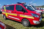=Ford Transit als MTW der Feuerwehr EICHENAU, steht auf dem Parkplatz der 2025er Rettmobil in Fulda