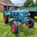 =Eicher Panther, gesehen beim Ortsjubilum 1000 Jahre Groenbach im Juni 2025