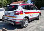 =Ford Kuga AWD vom DRK HNFELD steht auf dem Ausstellungsgelnde anl.