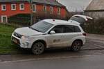 Suzuki Vitara, der Gemeinde Verwaltung Wiltz, gesehen bei der Baustelle in Erpeldange.