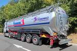 =MB Actros l-Tanksattelzug der Spedition SZARKOWICZ hat Fahrerpause nahe der A 7 im Juli 2025