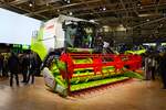 Claas Evion 450 Mhdrescher am 14.11.25 auf der Agritechnica in Hannover Messe