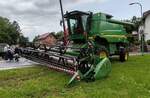 =John Deere T 550, gesehen beim Ortsjubilum 1000 Jahre Groenbach im Juni 2025