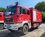 =MAN TGM der Feuerwehr HNFELD steht auf dem Ausstellungsgelnde anl.