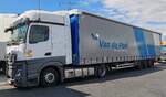 =MB Actros L mit einem Auflieger von VAN DE POEL, 07-2025