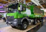 Mercedes Benz Arocs Krone Agrotruck am 15.11.25 auf der Agritechnica in Hannover Messe