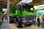 Mercedes Benz Arocs Krone Agrotruck am 15.11.25 auf der Agritechnica in Hannover Messe