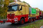 Baumann Move Mercedes Benz Actros 4163 am 02.11.25 in Maintal