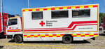 =MB als Einsatzleitfahrzeug des DRK FULDA, steht auf dem Ausstellungsgelnde anl.