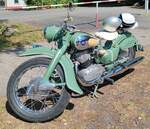 =NSU Max als Besucherfahrzeug steht in Hnfeld anl.