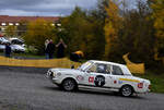 Ford Cortina MK II, bei der Rallye Kln - Ahrweiler am 8.11.2025 auf dem Nrburgring Parkplatz 