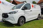 =Ford Transit vom DRK KV HNFELD, eingesetzt beim Ortsjubilum 1000 Jahre Groenbach im Juni 2025