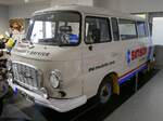 Barkas B1000, Kleintransporter aus den Barkas-Werken in Hainichen/Sachsen, Bauzeit 1962-89, Wartburg-Motor mit 1000ccm und 46PS, Vmax.110Km/h, Fahrzeugmuseum Suhl, April 2025