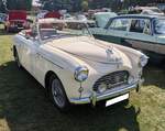 Einer von 4011 zwischen November 1950 und April 1953 gebauten Cabriolets vom Typ Austin A40 Sports.