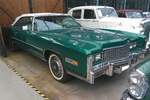 Cadillac Eldorado Convertible aus dem Jahr 1975 im Farbton firemist green.