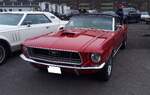 Ford Mustang 1 Convertible aus dem Jahr 1968.