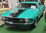 Ford Mustang, Mach 1, BJ 1970, 5800 ccm, 210 PS, war bei Autojumble in Luxemburg ausgestellt.