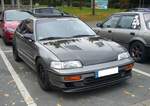 Honda CRX VTEC im Farbton pewster grey.