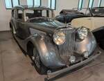 Jaguar MK IV 3.5 Litre Series 3 Saloon, wie er von 1946 bis 1949 in 3.860 Exemplaren gebaut wurde.