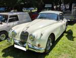Jaguar XK 150 FHC (F ixed H ead C oupe), gebaut im Jaguar-Stammwerk Coventry von 1957 bis 1961.