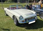 MG C Roadster, wie er nur in den Jahren von 1967 bis 1969 vom Band lief.