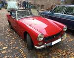 MG Midget MK3 in der Lackierung flamenco red.