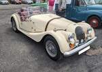 Morgan Plus 4 two seater Roadster im Farbton royal ivory aus dem Jahr 1989.