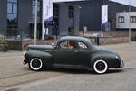 Plymouth P10 Sport Coupe 1939 , Heckansicht, US Car´s und Hodrod Treffen in Eygelshoven NL.