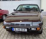 =Porsche 924 Turbo, ausgestellt beim Ortsjubilum 1000 Jahre Groenbach im Juni 2025