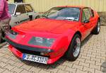 =Renault Alpine A 310, 150 PS, ausgestellt beim Ortsjubilum 1000 Jahre Groenbach im Juni 2025