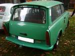 Heckansicht eines Sachsenring Trabant 601 Universal.
