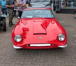 Frontansicht von einem der ersten zwlf, im Jahr 1967, montierten TVR Vixen der Series 1.