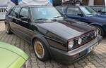 =Golf GTI, ausgestellt beim Ortsjubilum 1000 Jahre Groenbach im Juni 2025