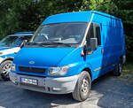 =Ford Transit der Bundespolizei, steht auf dem Ausstellungsgelnde anl.